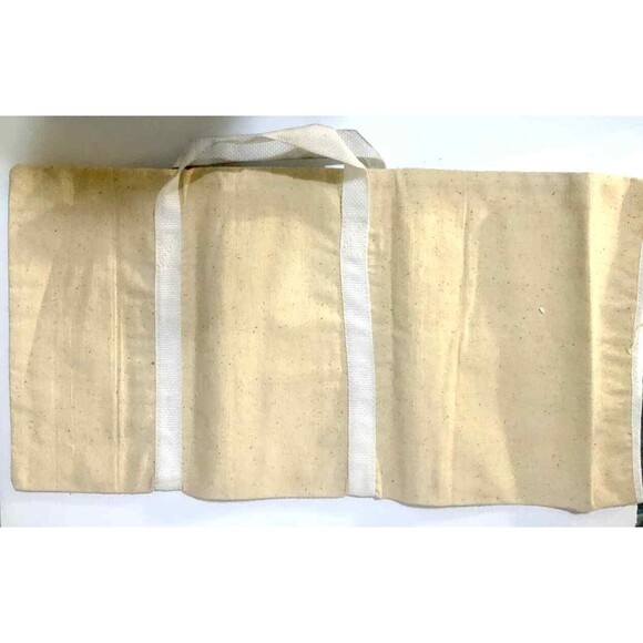 Frontier Airlines, Ground Crew Canvas Bag,marked 'RAP' Rapid City Destination - Picture 3 of 4